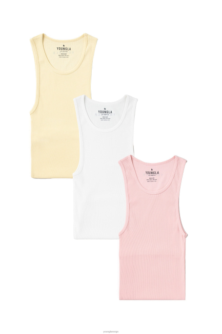 YoungLA menn 340 kone elskere - 3 stk klær H4N2T4 pastell pakke