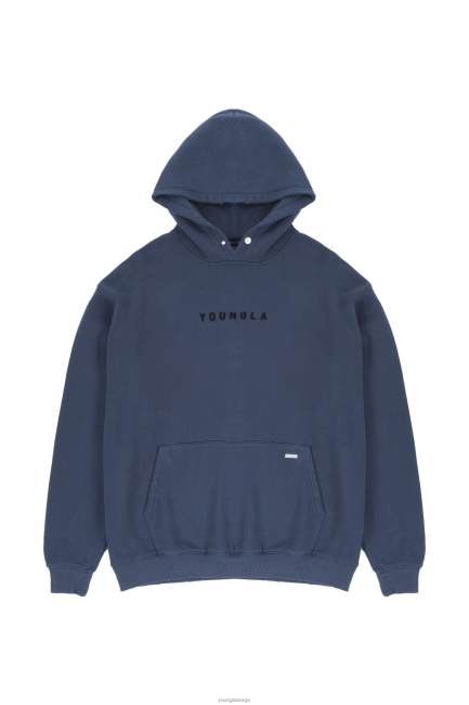 YoungLA menn 535 monarch pullover hettegensere klær H4N2T841 marine vask