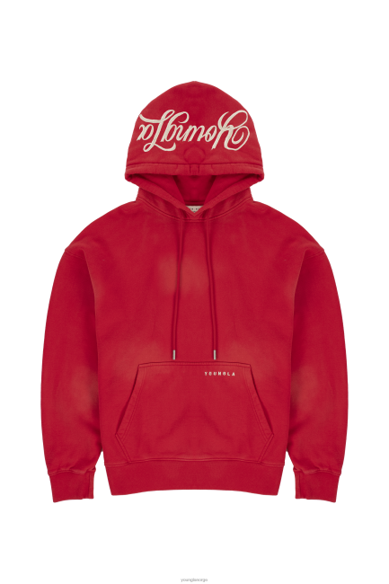 YoungLA menn 549 fantomhettegensere klær H4N2T769 rød vask