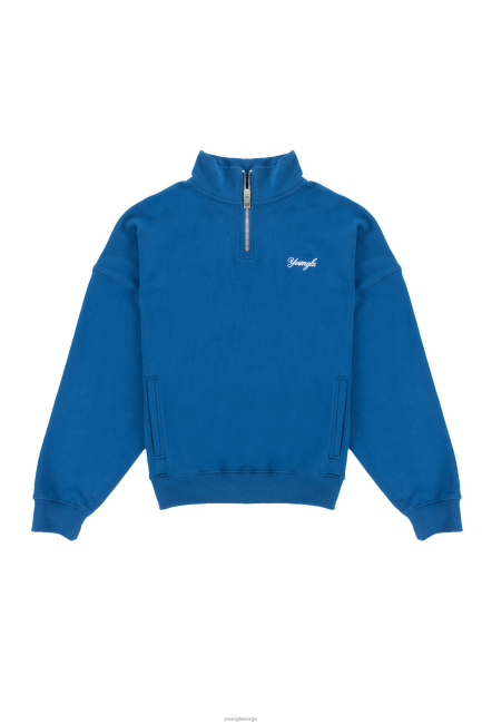 YoungLA menn 558 supersized g kvart glidelås klær H4N2T836 kongeblå